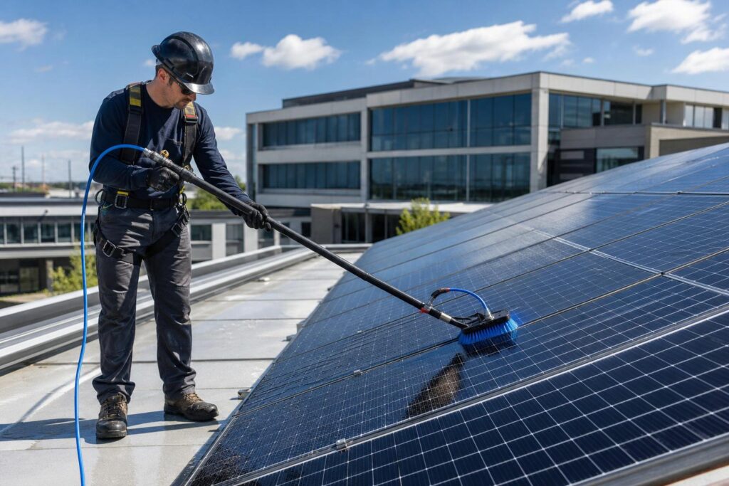 Nettoyage des panneaux solaires : 7 gestes qui changent vraiment le rendement