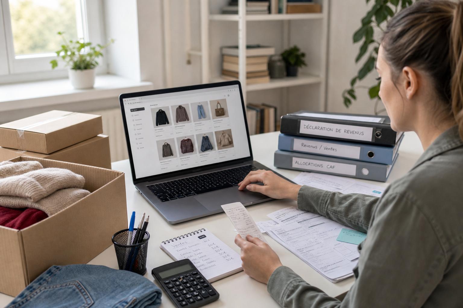 Vinted et CAF : ce que vos ventes peuvent vraiment changer pour vos droits