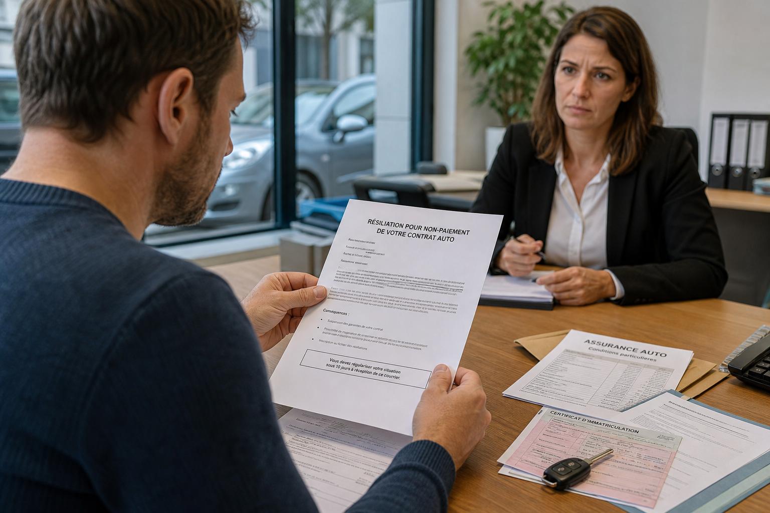 verbalisation pour défaut d’assurance auto : ce que prévoit vraiment la procédure en france